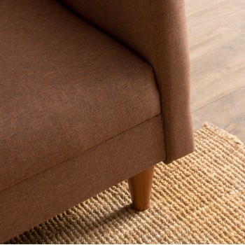 3-Seat Sofa-Bed Hiko - Brown Brown