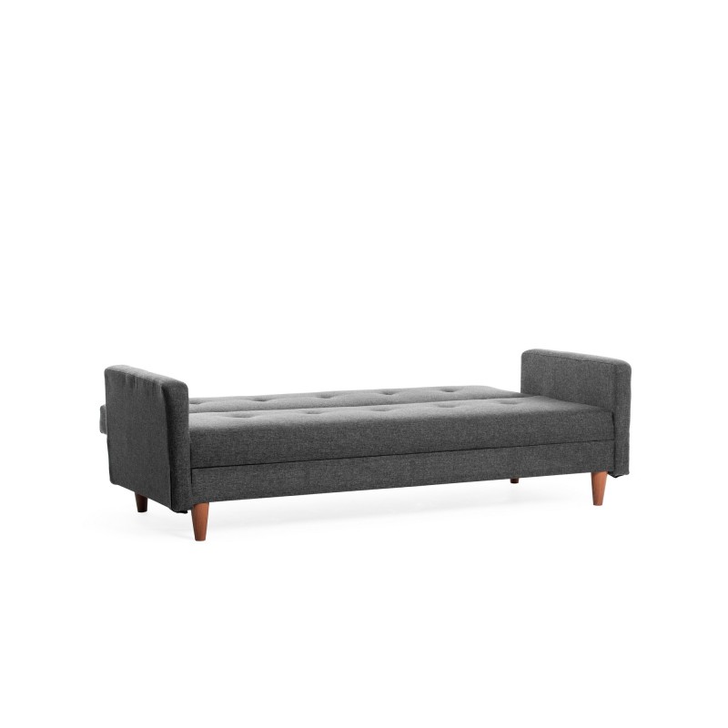 3-Seat Sofa-Bed Hiko - Dark Grey Dark Grey