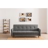 3-Seat Sofa-Bed Hiko - Light Grey Light Grey
