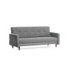 3-Seat Sofa-Bed Hiko - Light Grey Light Grey