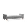 3-Seat Sofa-Bed Hiko - Light Grey Light Grey