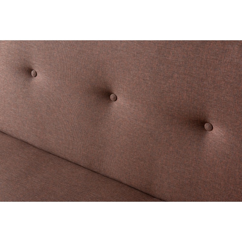 Τριθέσιος Καναπές κρεβάτι  Zola - Χρώμα Καφέ 