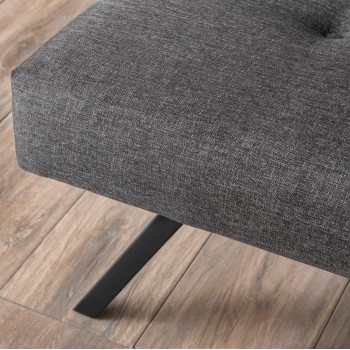 3-Seat Sofa-Bed Zola - Dark Grey Dark Grey