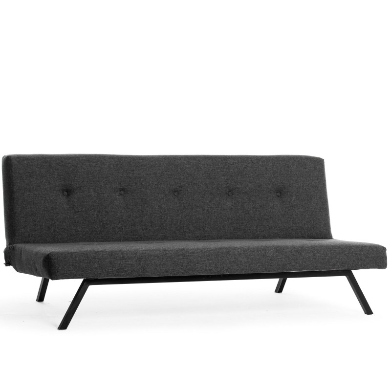 3-Seat Sofa-Bed Zola - Dark Grey Dark Grey