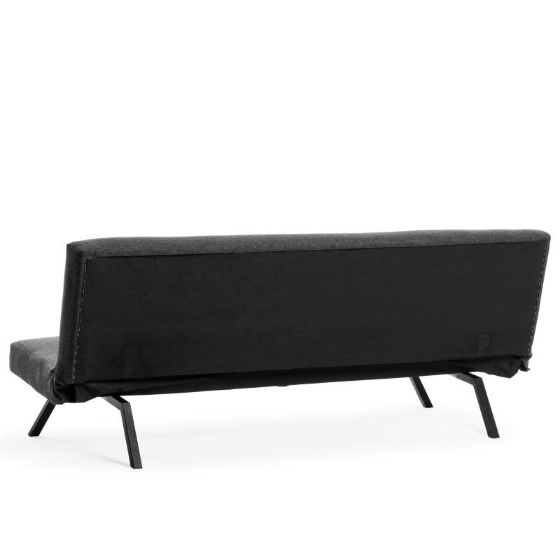 3-Seat Sofa-Bed Zola - Dark Grey Dark Grey