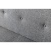 Τριθέσιος Καναπές κρεβάτι  Zola - Χρώμα Ανοιχτό Γκρι 