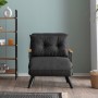 Πολυθρόνα Κρεβάτι - Sando Single - Χρώμα Σκούρο Γκρι- 175x60x60εκ