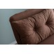 Πολυθρόνα Κρεβάτι - Sando Single - Χρώμα Καφέ - 175x60x60εκ