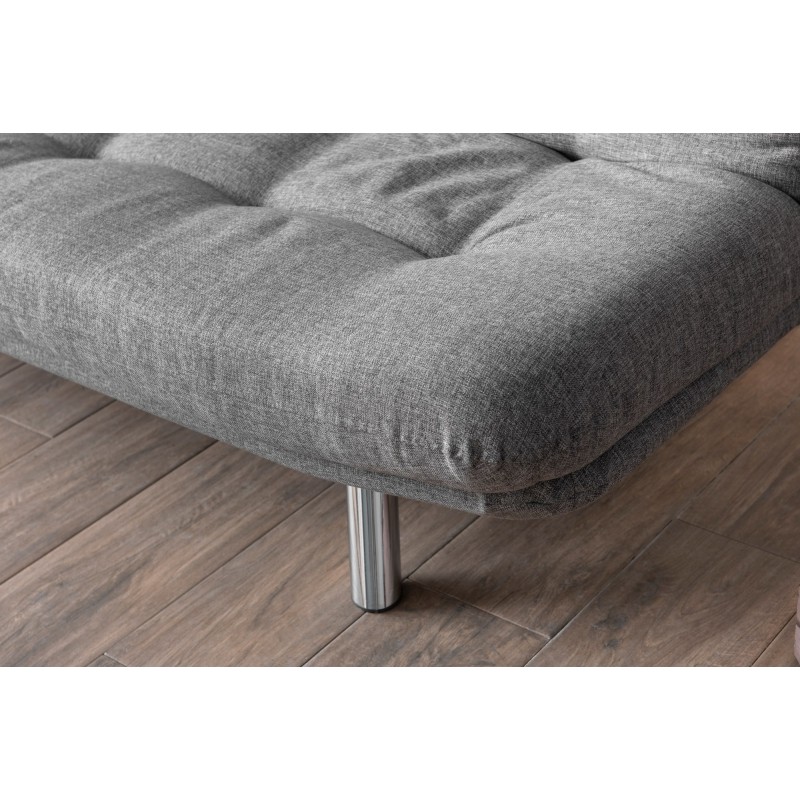 3-Seat Sofa-Bed Misa Small Sofabed - Light Grey Light Grey
