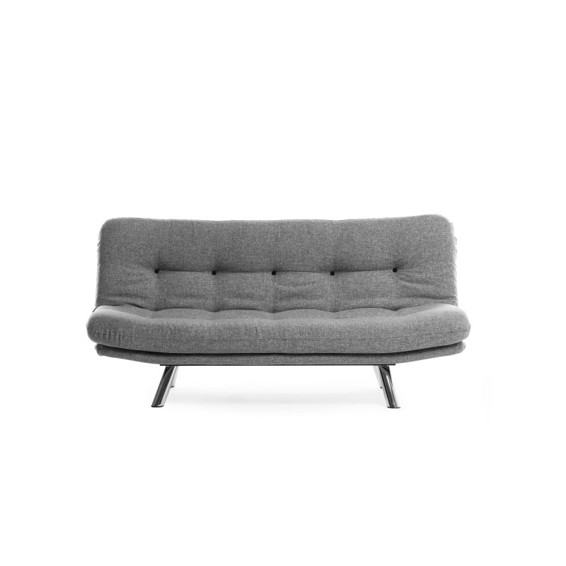 3-Seat Sofa-Bed Misa Small Sofabed - Light Grey Light Grey