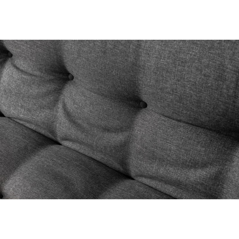 3-Seat Sofa-Bed Misa Small Sofabed - Dark Grey Dark Grey