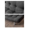 3-Seat Sofa-Bed Misa Small Sofabed - Dark Grey Dark Grey