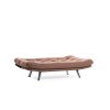 3-Seat Sofa-Bed Misa Small Sofabed - Light Brown Light Brown