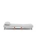 Atelier del Sofa 1-Seat Sofa-Bed Folde Single - Teddy Fabric - Grey Grey