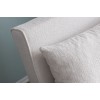 1-Seat Sofa-Bed Folde Single - Teddy Fabric - White White