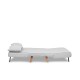 2-Seat Sofa-Bed Folde 2-Seater - Teddy Fabric - Grey Grey Atelier del Sofa 2-Seat Sofa-Bed Folde 2-Seater - Teddy Fabric - Grey Grey