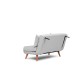 2-Seat Sofa-Bed Folde 2-Seater - Teddy Fabric - Grey Grey Atelier del Sofa 2-Seat Sofa-Bed Folde 2-Seater - Teddy Fabric - Grey Grey