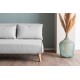 2-Seat Sofa-Bed Folde 2-Seater - Teddy Fabric - Grey Grey Atelier del Sofa 2-Seat Sofa-Bed Folde 2-Seater - Teddy Fabric - Grey Grey