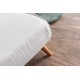 2-Seat Sofa-Bed Folde 2-Seater - Teddy Fabric - White White 2-Seat Sofa-Bed Folde 2-Seater - Teddy Fabric - White White