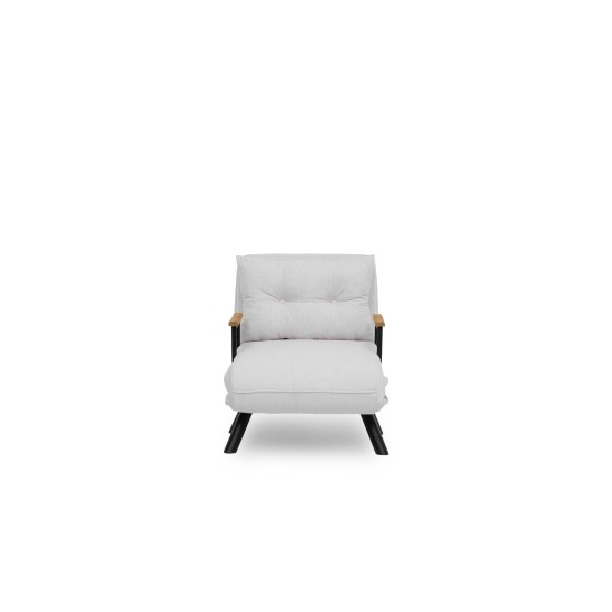 Πολυθρόνα Κρεβάτι - Sando Single - Χρώμα Λευκό - 175x60x60εκ