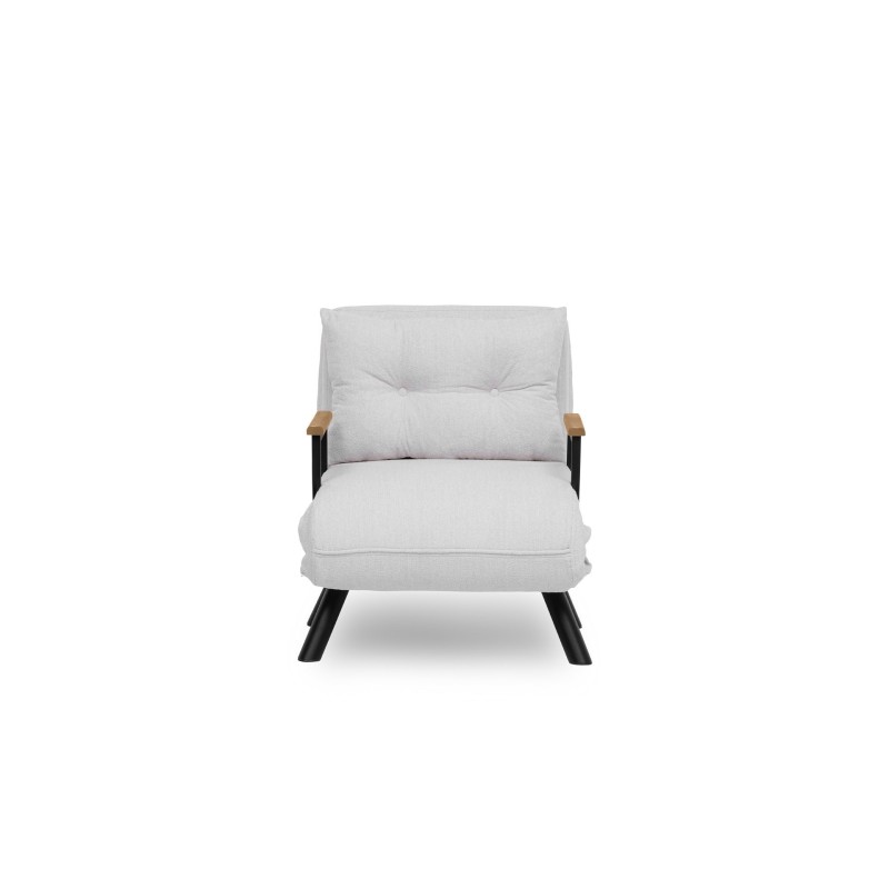 Πολυθρόνα Κρεβάτι - Sando Single - Χρώμα Λευκό - 175x60x60εκ