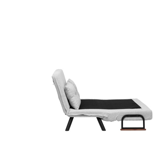 Καναπές Κρεβάτι Διθέσιος - Sando 2 - Χρώμα Γκρι - 133x50x45εκ Καναπές Κρεβάτι Διθέσιος - Sando 2 - Χρώμα Γκρι - 133x50x45εκ