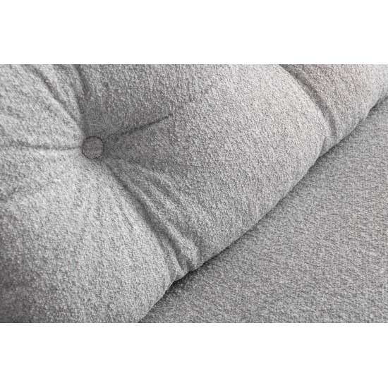 Καναπές Κρεβάτι Διθέσιος - Sando 2 - Χρώμα Γκρι - 133x50x45εκ Καναπές Κρεβάτι Διθέσιος - Sando 2 - Χρώμα Γκρι - 133x50x45εκ
