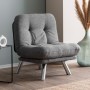 1-Seat Sofa-Bed Misa Small Solo - Light Grey Light Grey