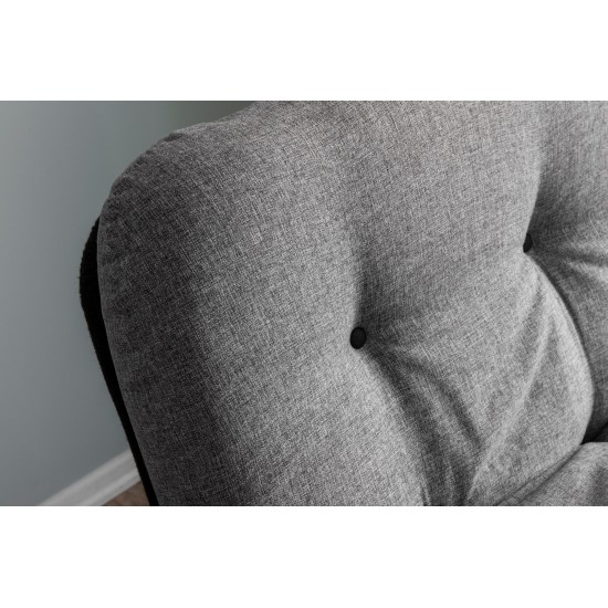 1-Seat Sofa-Bed Misa Small Solo - Light Grey Light Grey 1-Seat Sofa-Bed Misa Small Solo - Light Grey Light Grey