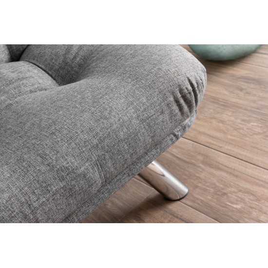 1-Seat Sofa-Bed Misa Small Solo - Light Grey Light Grey 1-Seat Sofa-Bed Misa Small Solo - Light Grey Light Grey