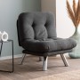 1-Seat Sofa-Bed Misa Small Solo - Dark Grey Dark Grey