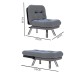 1-Seat Sofa-Bed Misa Small Solo - Dark Grey Dark Grey 1-Seat Sofa-Bed Misa Small Solo - Dark Grey Dark Grey