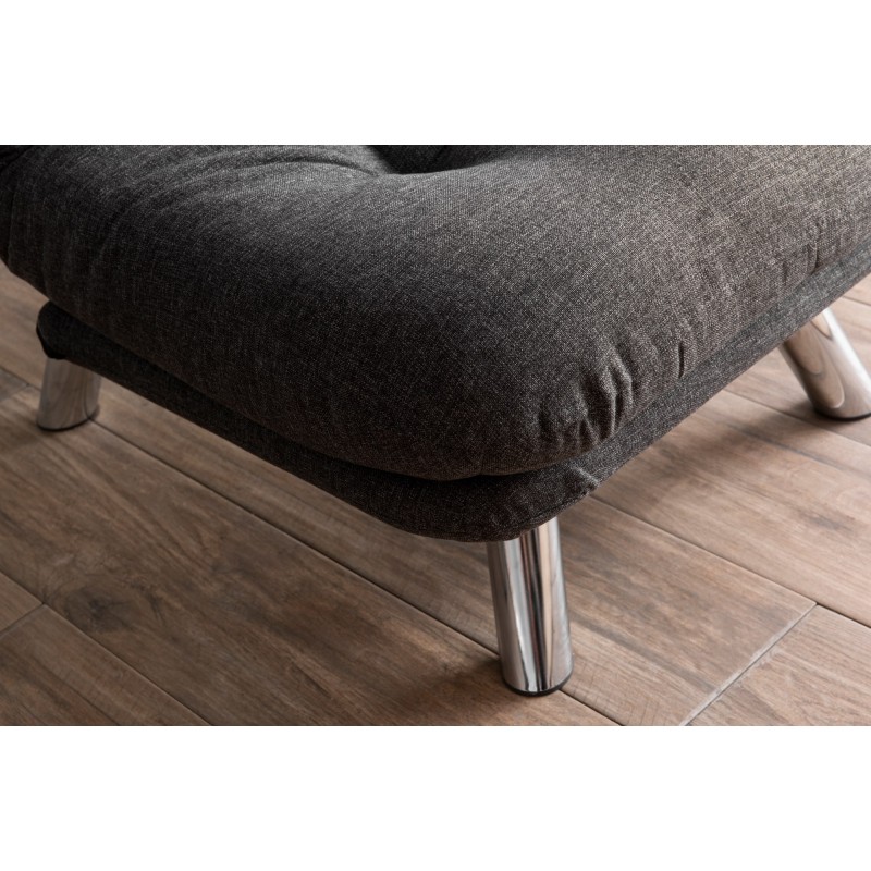 1-Seat Sofa-Bed Misa Small Solo - Dark Grey Dark Grey