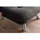 1-Seat Sofa-Bed Misa Small Solo - Dark Grey Dark Grey 1-Seat Sofa-Bed Misa Small Solo - Dark Grey Dark Grey