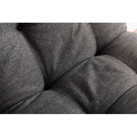 1-Seat Sofa-Bed Misa Small Solo - Dark Grey Dark Grey 1-Seat Sofa-Bed Misa Small Solo - Dark Grey Dark Grey