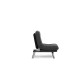 1-Seat Sofa-Bed Misa Small Solo - Dark Grey Dark Grey 1-Seat Sofa-Bed Misa Small Solo - Dark Grey Dark Grey