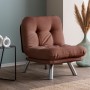 1-Seat Sofa-Bed Misa Small Solo - Light Brown Light Brown
