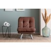 1-Seat Sofa-Bed Misa Small Solo - Light Brown Light Brown