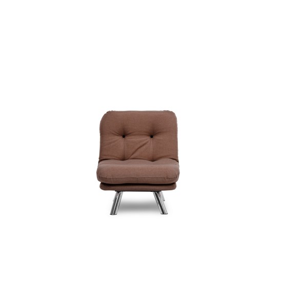 1-Seat Sofa-Bed Misa Small Solo - Light Brown Light Brown