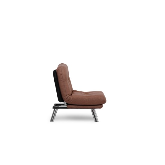 1-Seat Sofa-Bed Misa Small Solo - Light Brown Light Brown