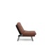 1-Seat Sofa-Bed Misa Small Solo - Light Brown Light Brown
