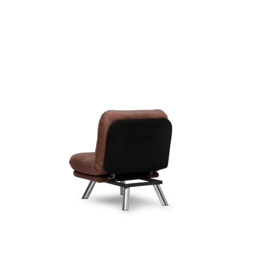 1-Seat Sofa-Bed Misa Small Solo - Light Brown Light Brown
