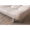 3-Seat Sofa-Bed Misa Small Sofabed v3 - Cream Cream