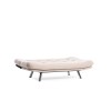 3-Seat Sofa-Bed Misa Small Sofabed v3 - Cream Cream