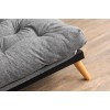 3-Seat Sofa-Bed Saki - Light Grey Light Grey