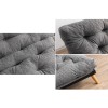 3-Seat Sofa-Bed Saki - Light Grey Light Grey