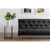 3-Seat Sofa-Bed Saki - Dark Grey Dark Grey