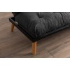 3-Seat Sofa-Bed Saki - Dark Grey Dark Grey