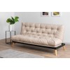 3-Seat Sofa-Bed Saki - Cream Cream