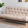 3-Seat Sofa-Bed Saki - Cream Cream